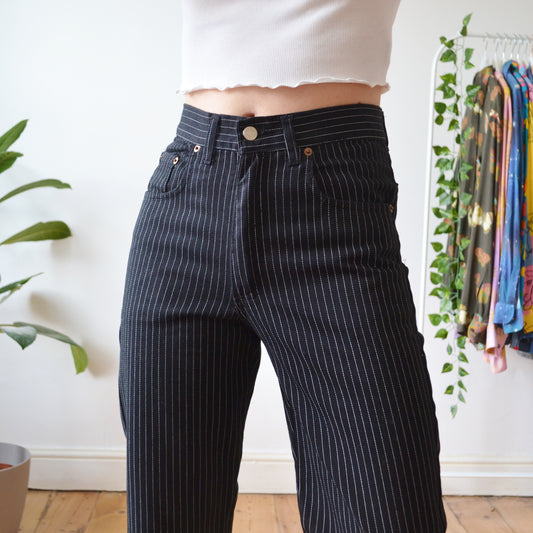Pinstripe jeans 29W