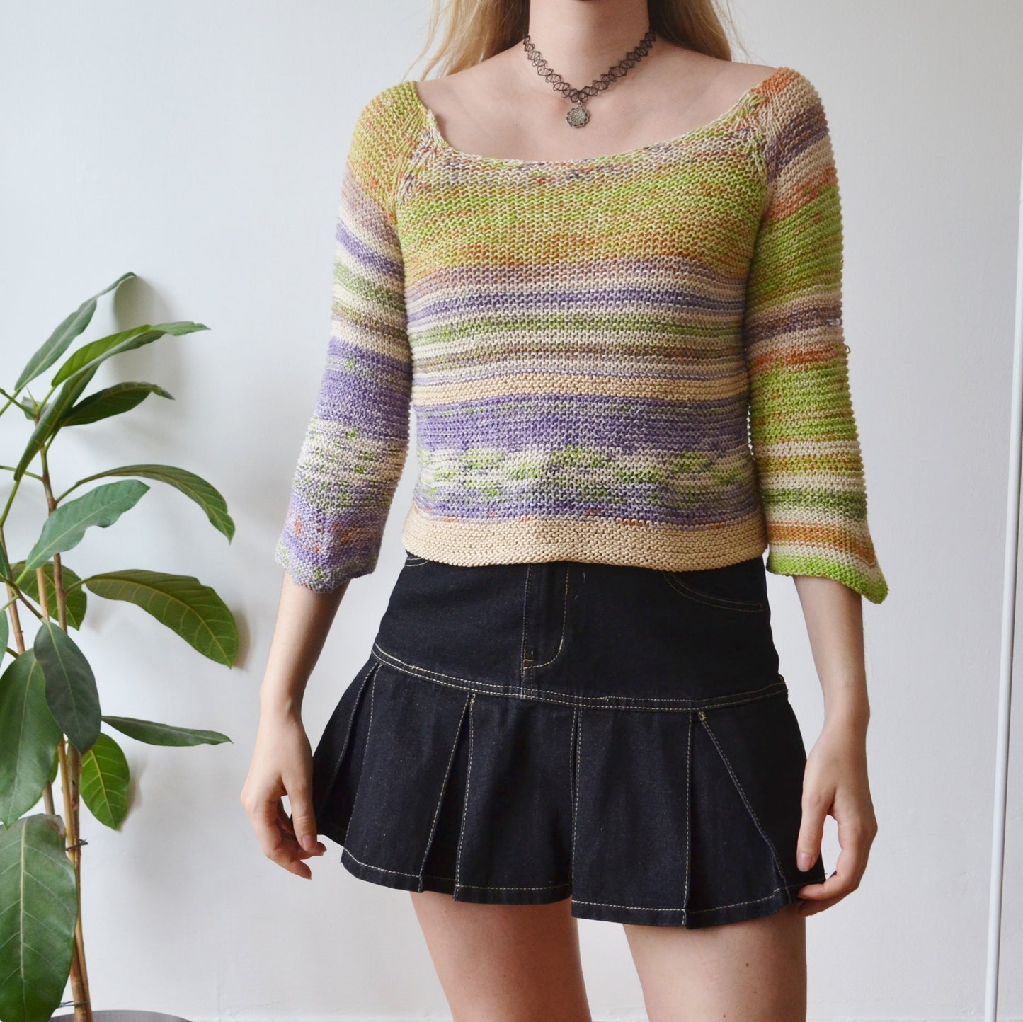 Vintage Knitted Top S