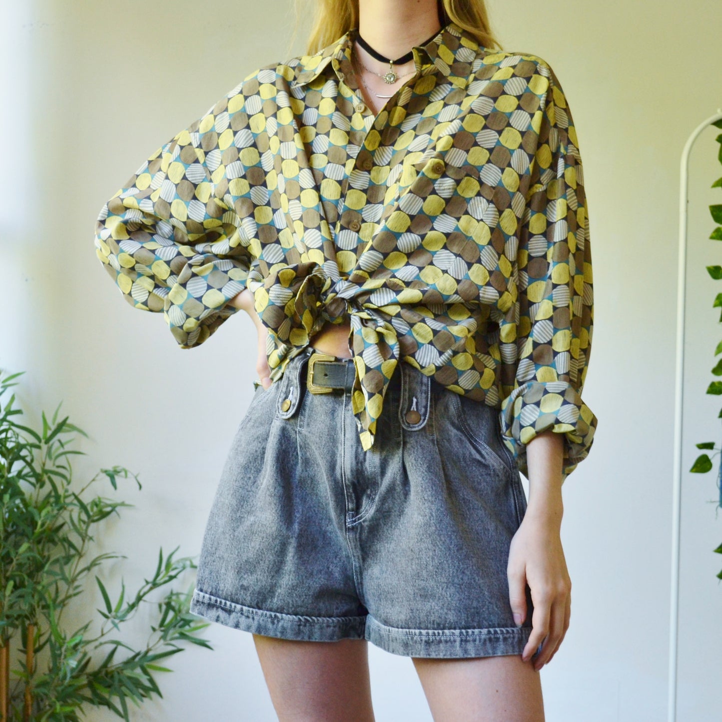 Circle shirt L
