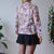 Vintage Dagger Collar Blouse S