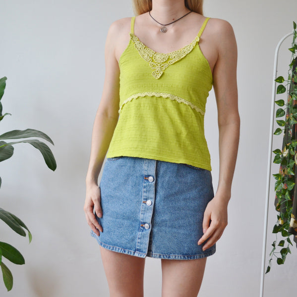 Green cami S