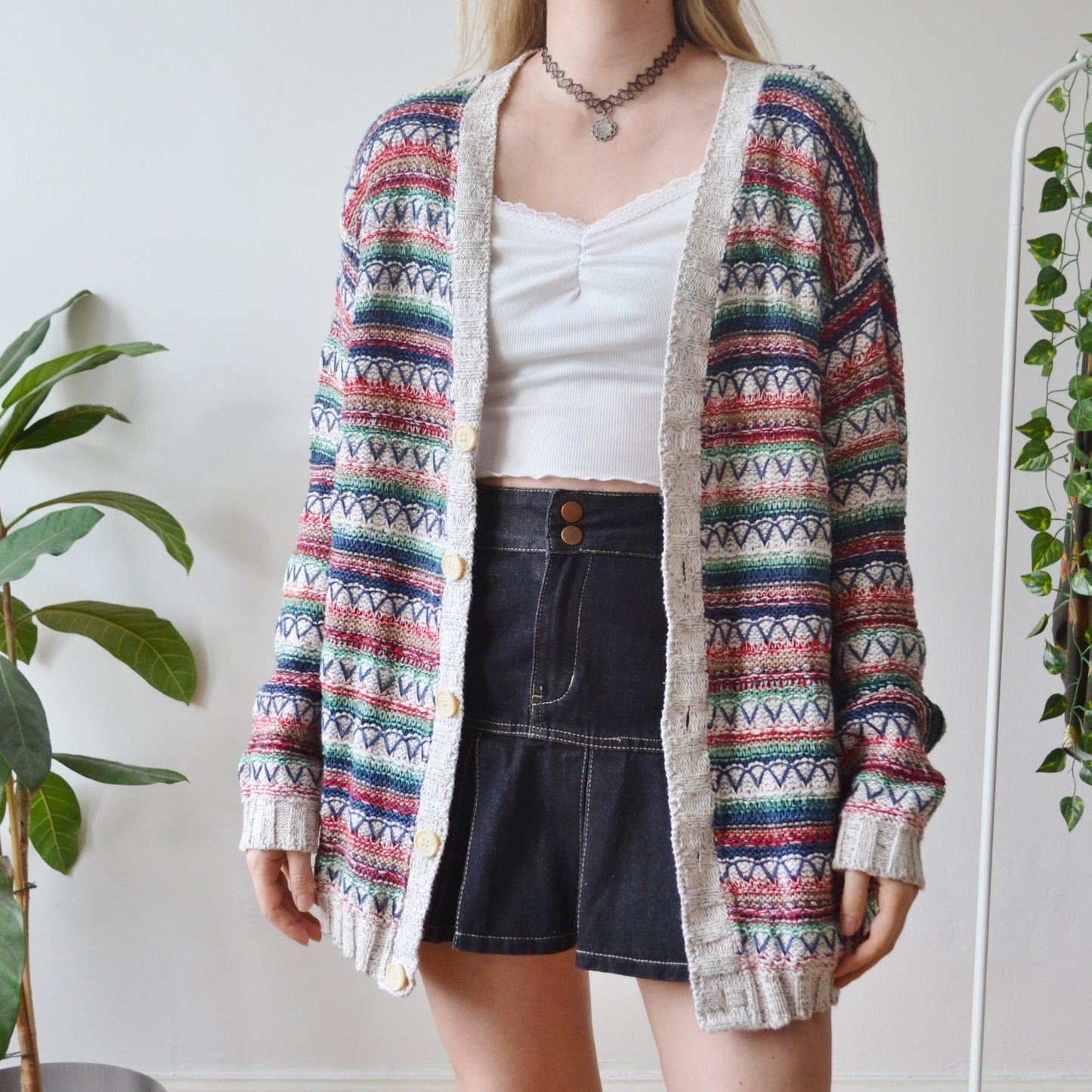 Vintage Cosy Cardigan L