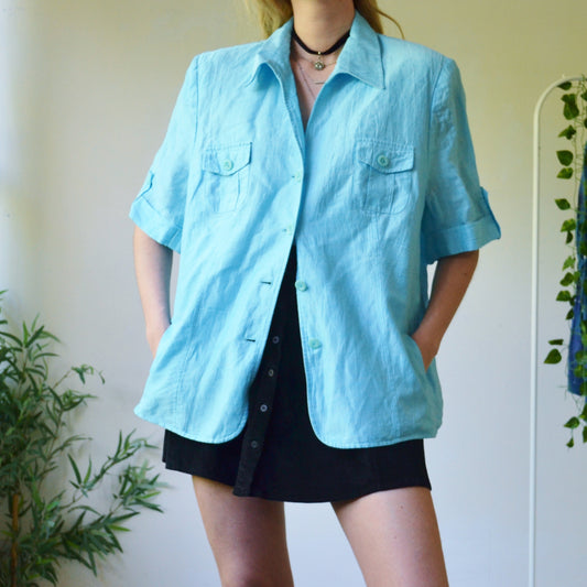 Blue shirt uk 20