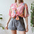 Abstract blouse M