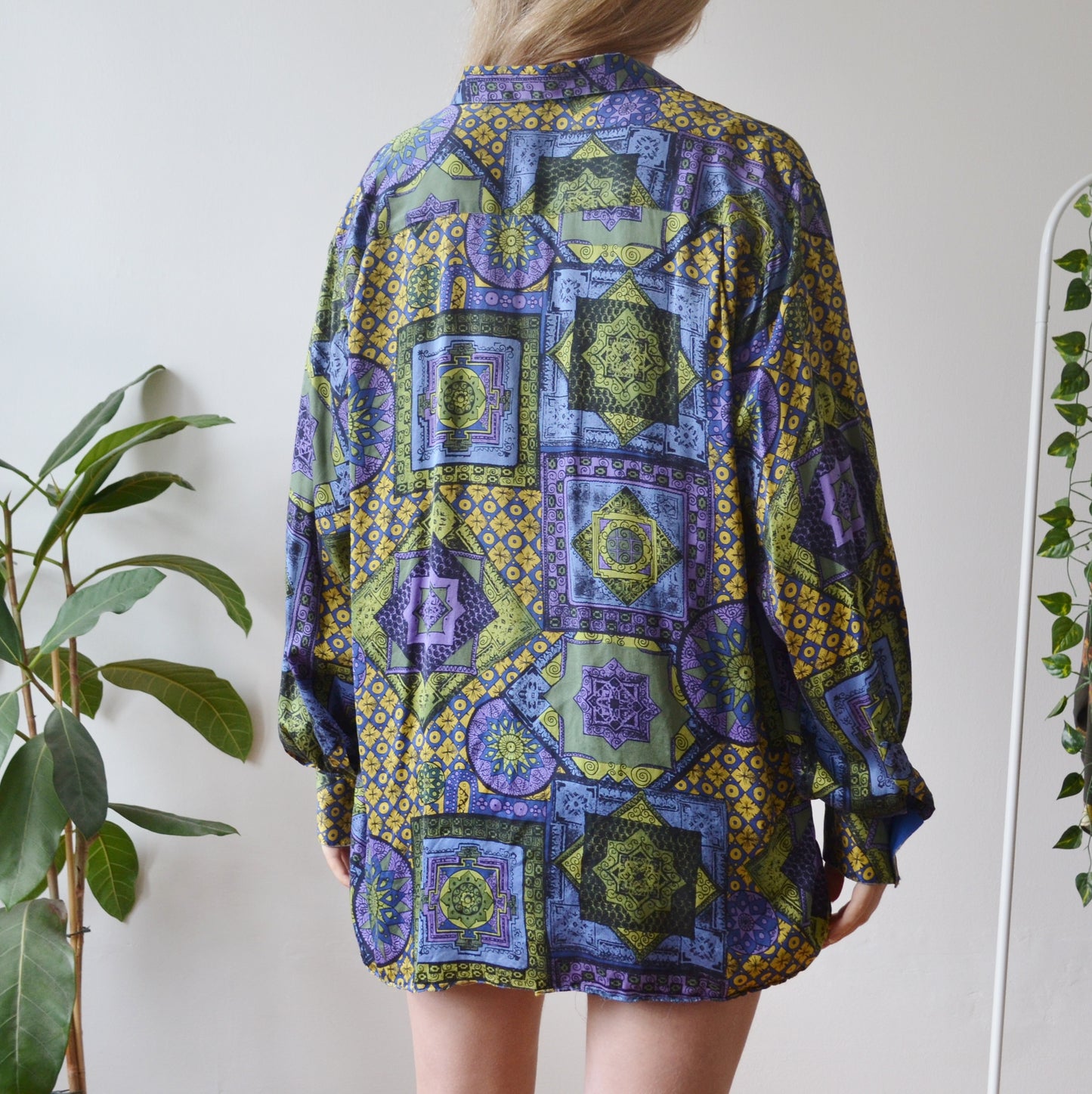 Vintage Mosaic Shirt L
