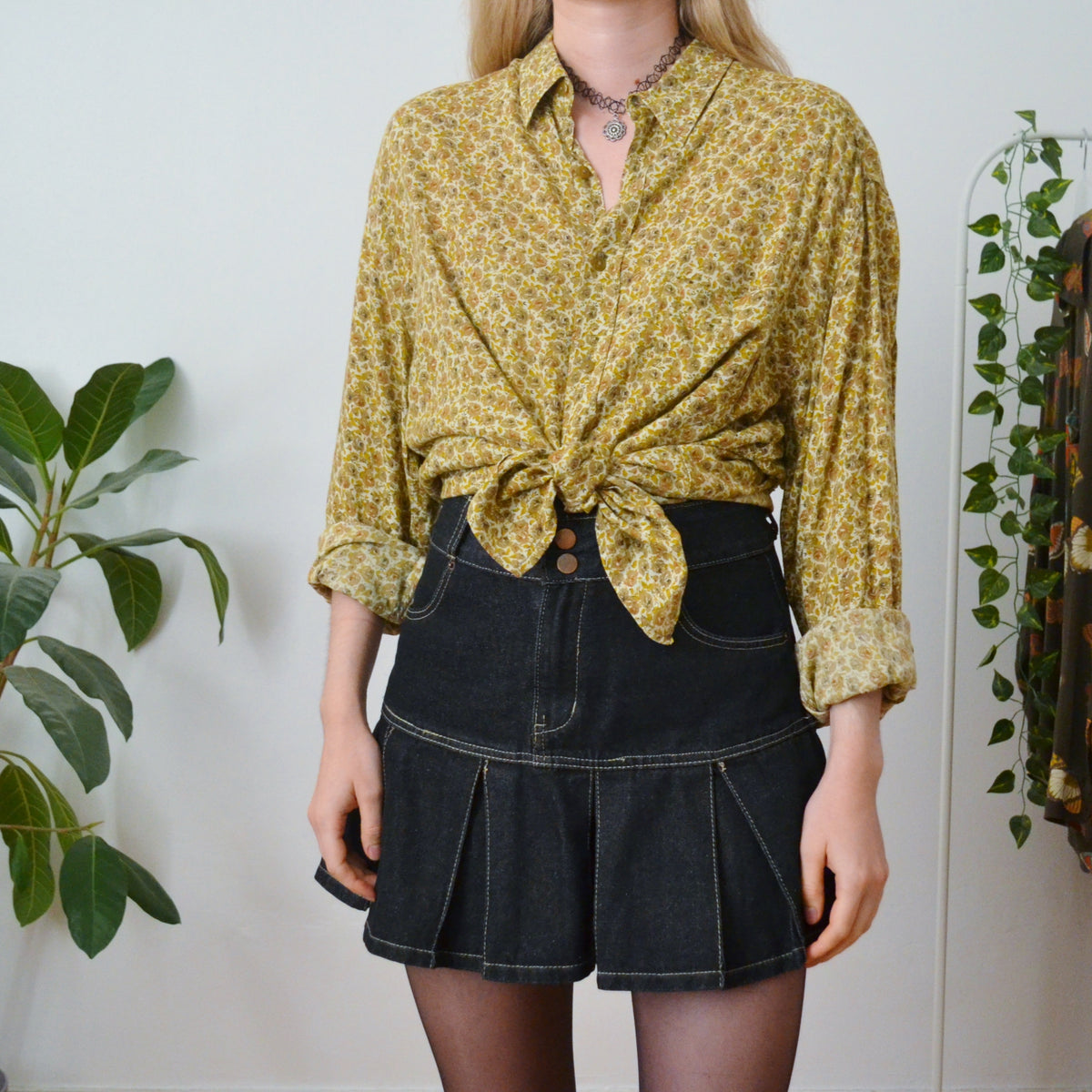 Vintage Rose Shirt XL