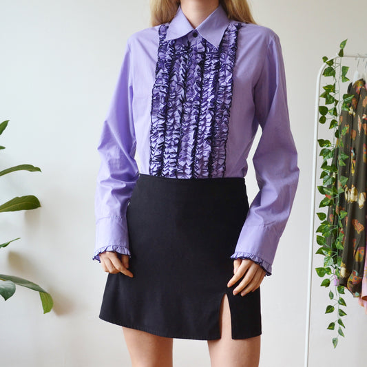 Ruffle blouse S