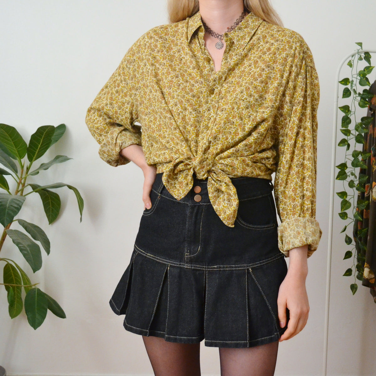 Vintage Rose Shirt XL