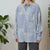 Vintage Blue Abstract Shirt L