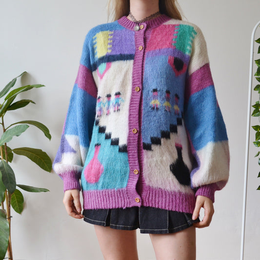Vintage Novelty Cardigan L