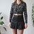 Vintage Leaf Blouse S