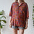 Vintage Abstract Shirt L