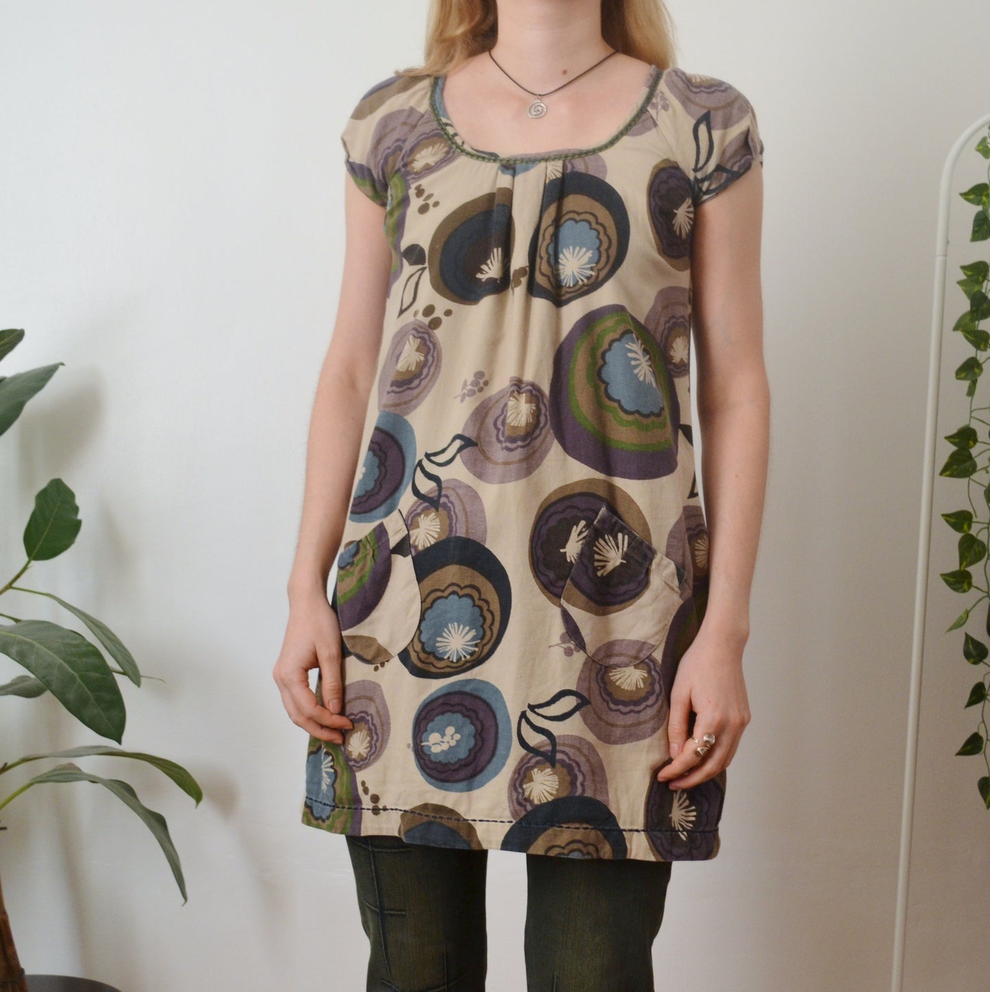 Patterned tunic uk 8