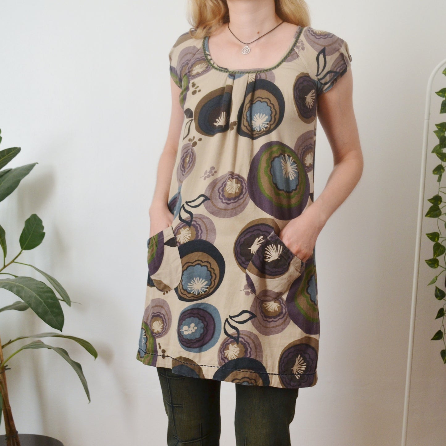 Patterned tunic uk 8