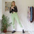 Plaid jeans 28W