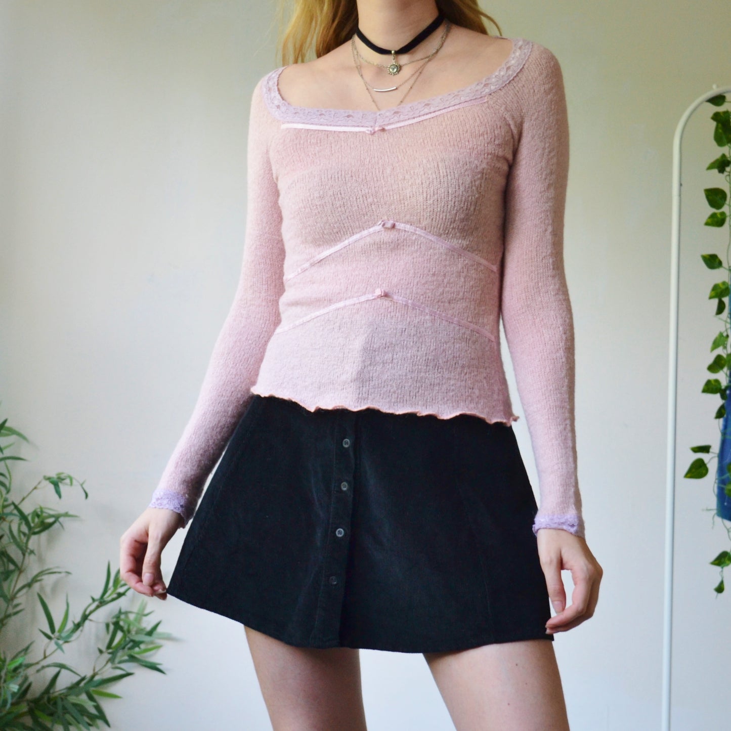 Pink top S
