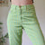 Plaid jeans 28W