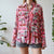 Pink abstract shirt XL