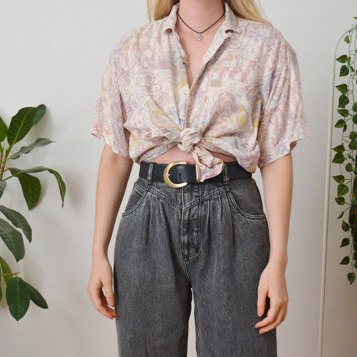 Vintage Pastel Shirt S