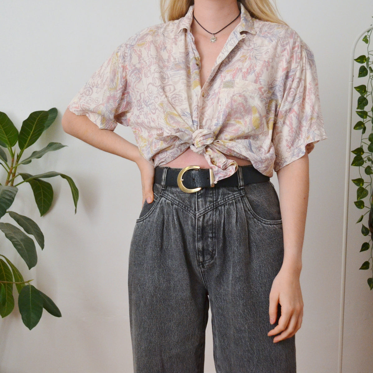 Vintage Pastel Shirt S