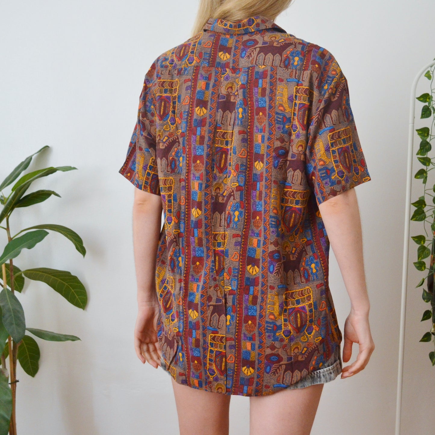Vintage Animal Shirt S