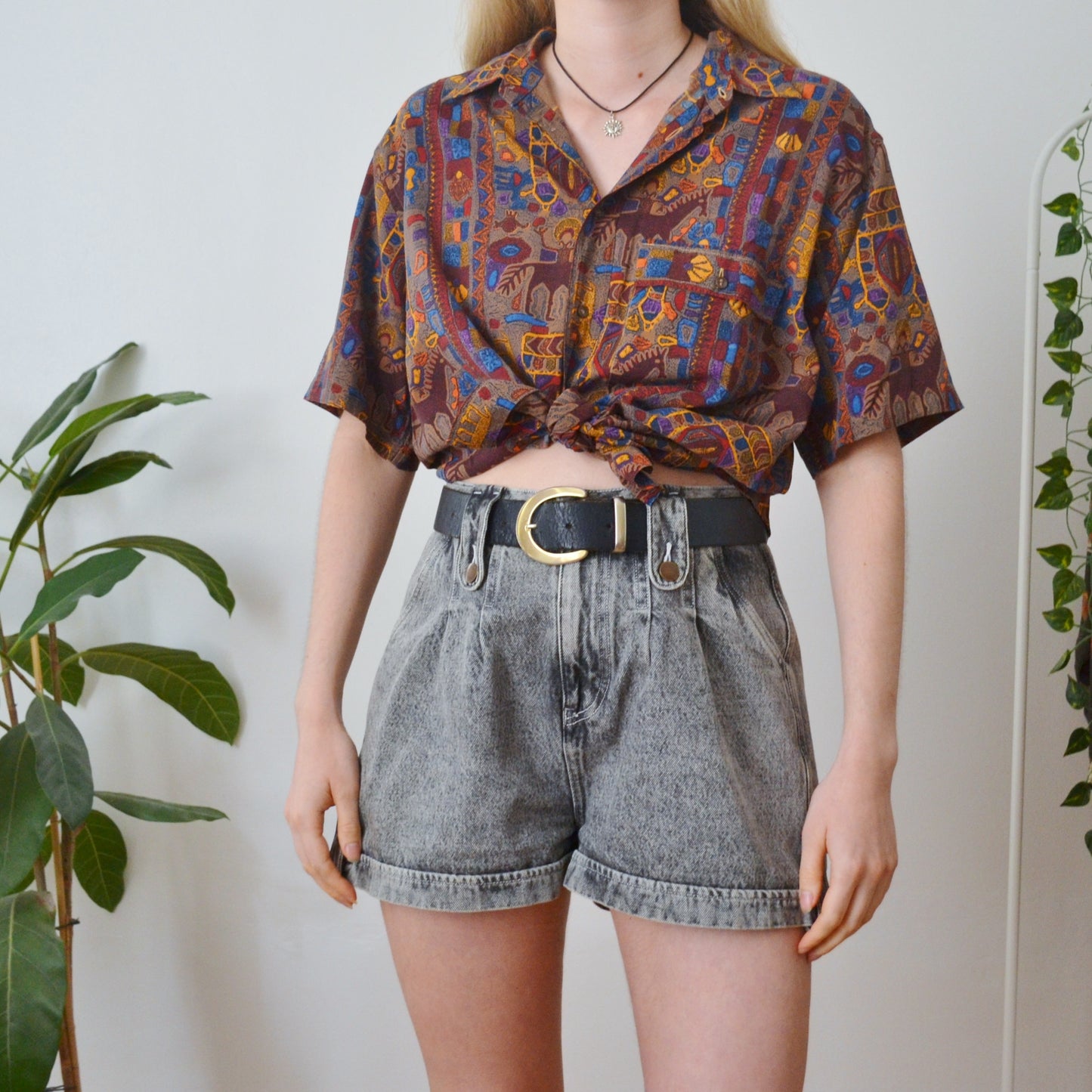 Vintage Animal Shirt S