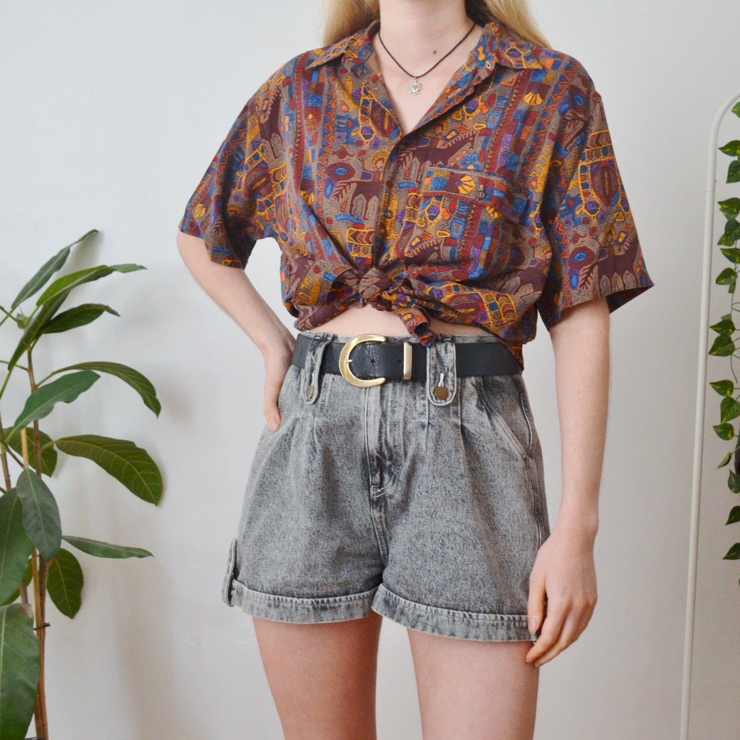 Vintage Animal Shirt S