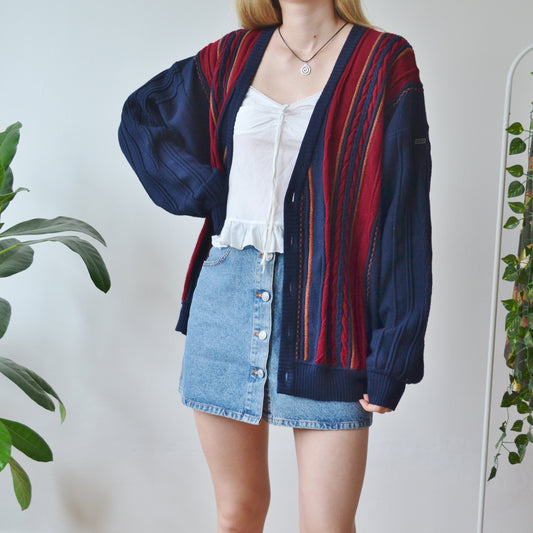 Retro cardigan XL