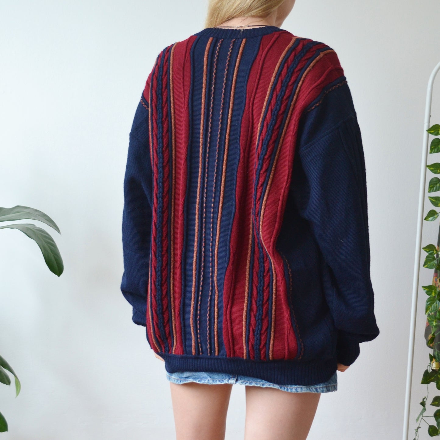 Retro cardigan XL