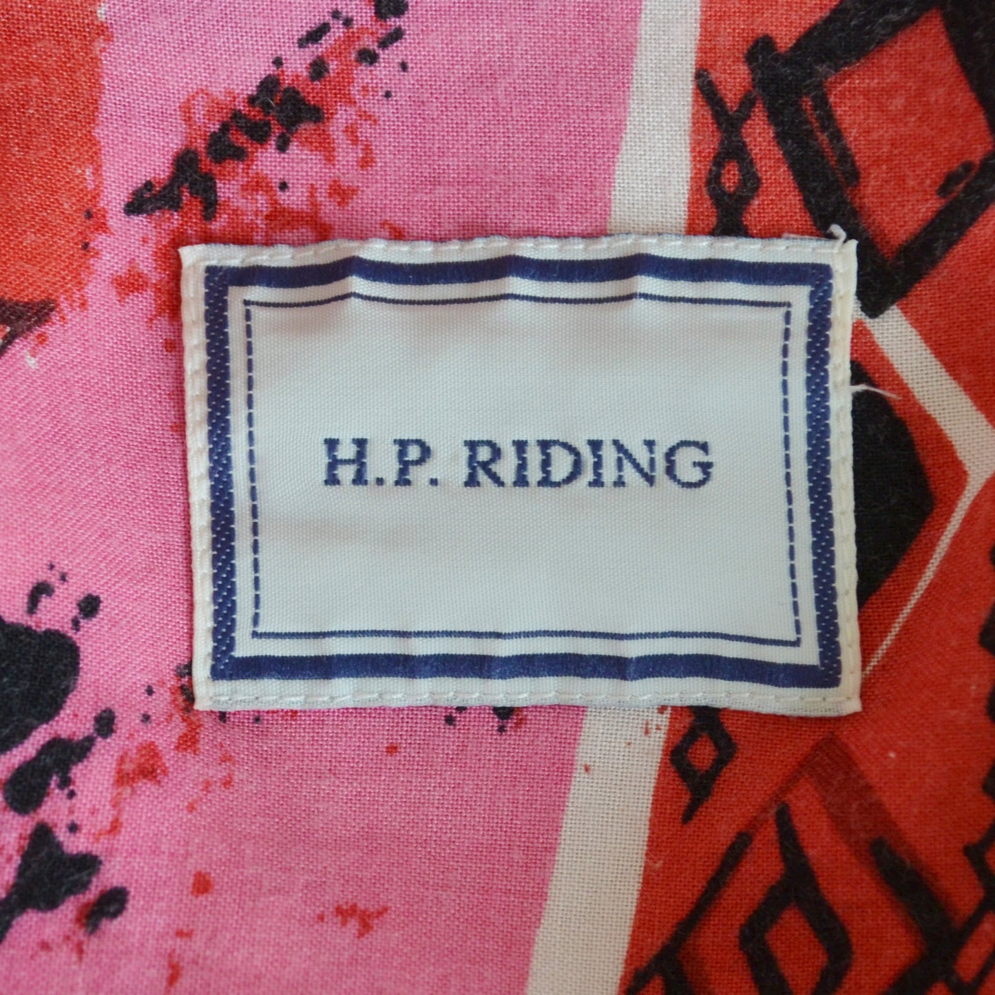 Pink abstract shirt XL