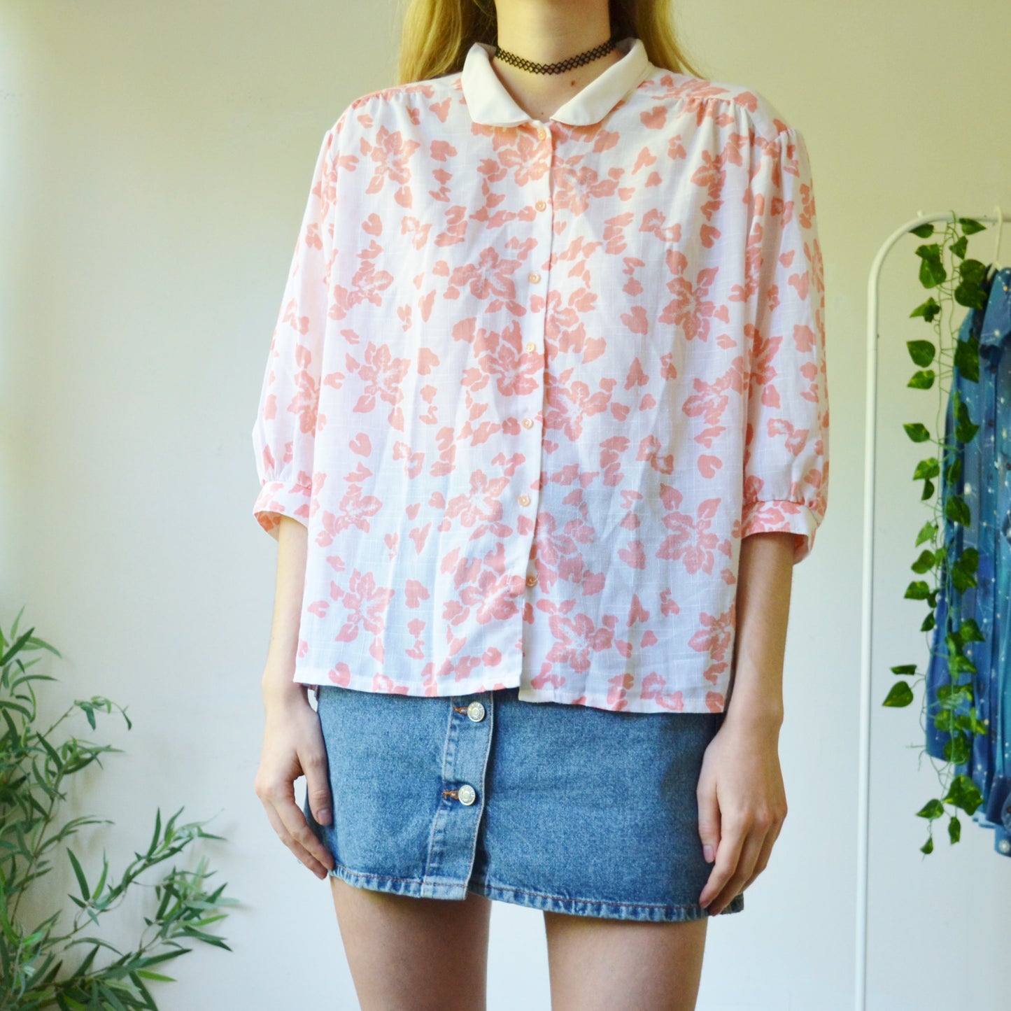 Peter Pan collar blouse uk 18