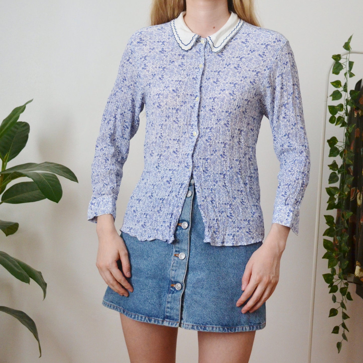 Ditsy blouse M