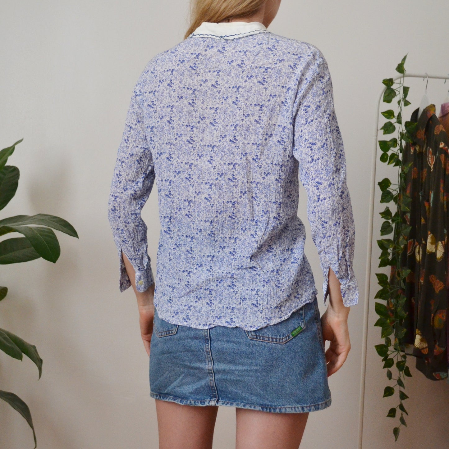 Ditsy blouse M