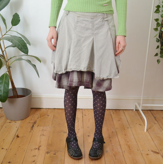Layered skirt L
