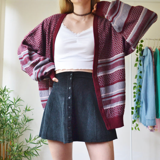 Retro cardigan L