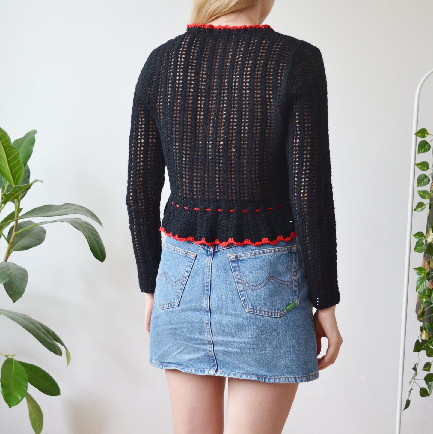 Crochet cardigan S