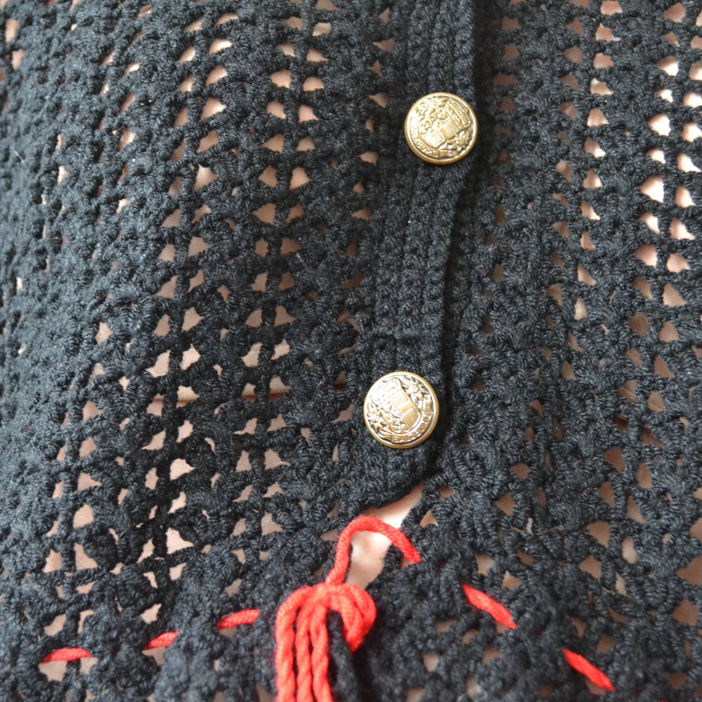 Crochet cardigan S