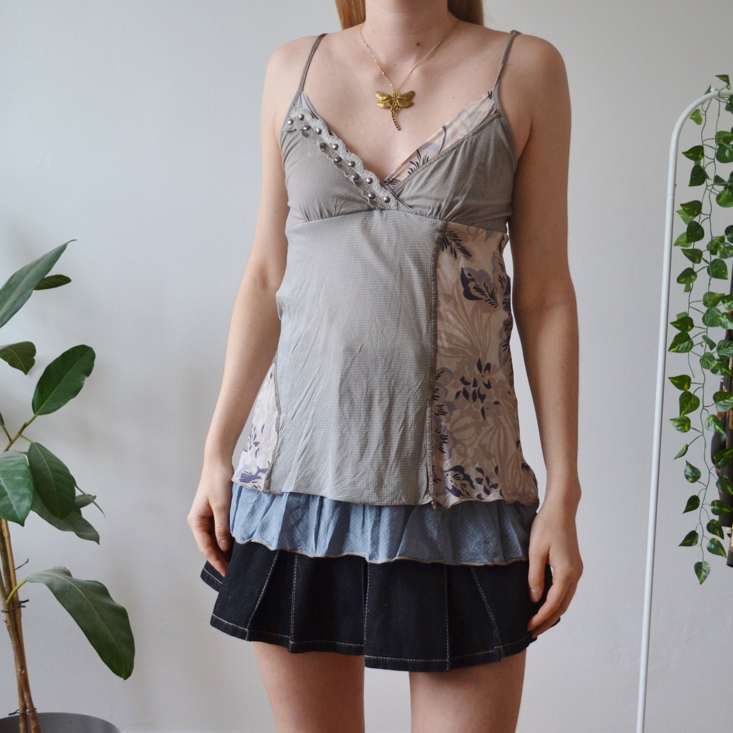 Vintage Boho Cami Top M