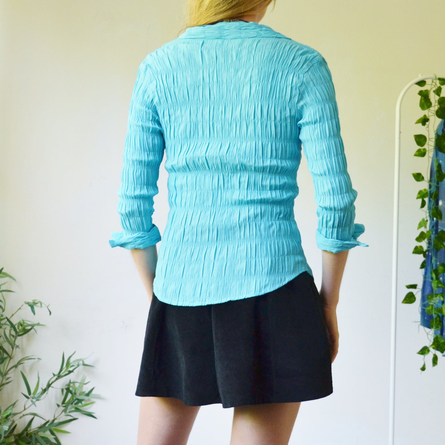 Crinkle blouse S