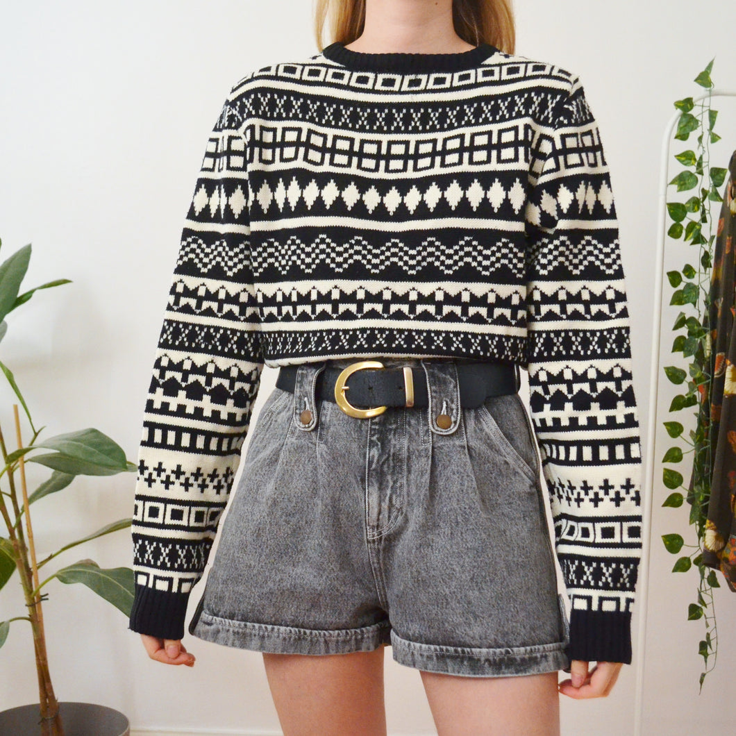 Monochrome jumper L
