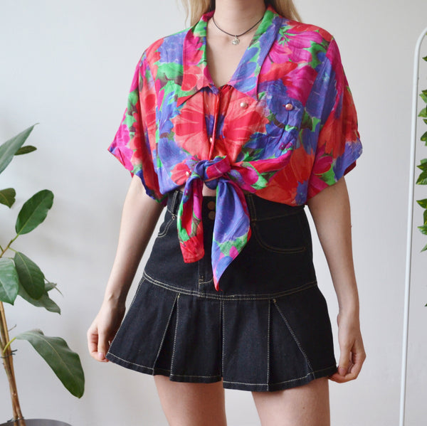 Vintage Floral Blouse 20
