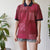 Vintage Patchwork Polo Top M