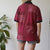 Vintage Patchwork Polo Top M