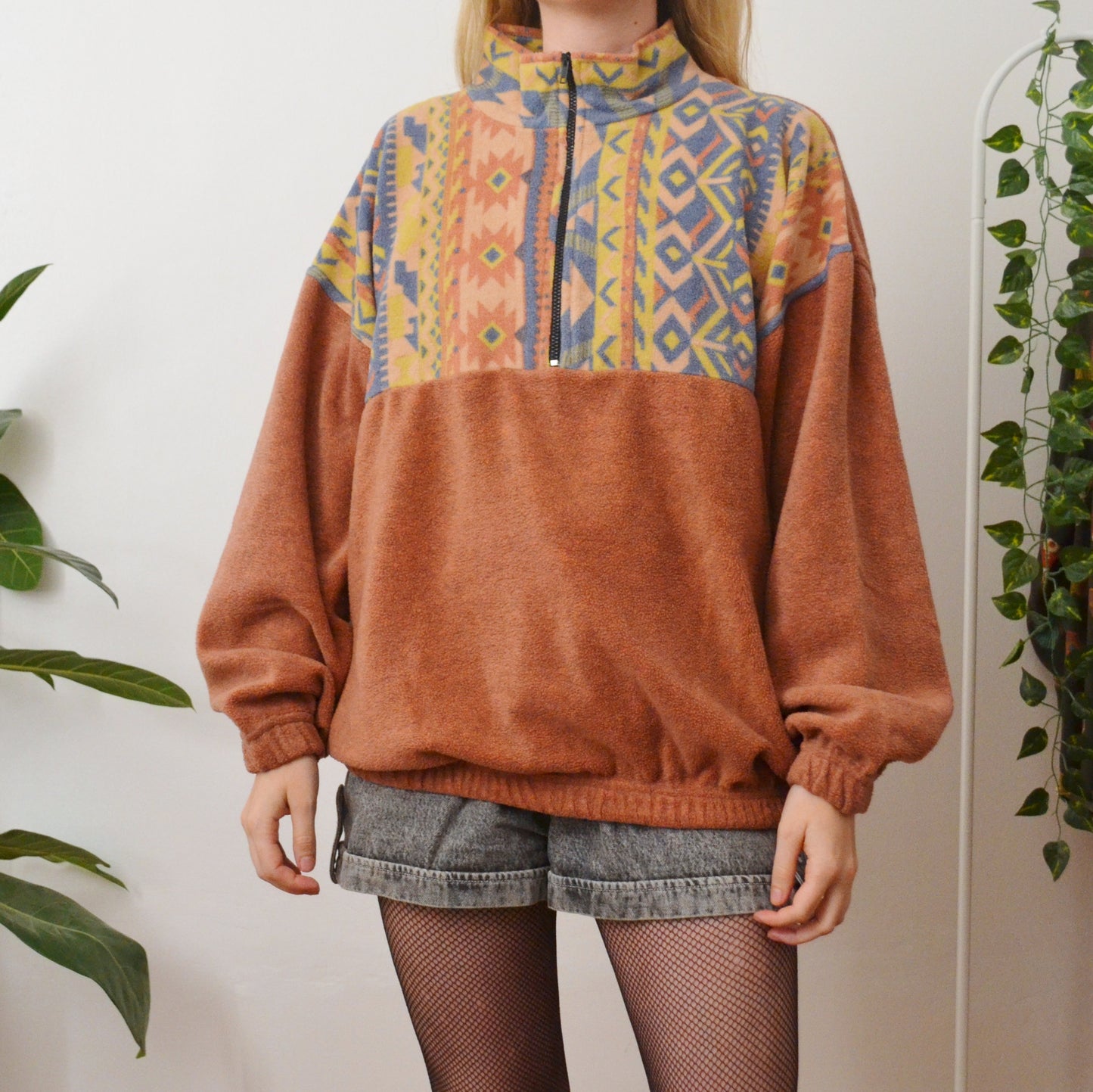Pastel fleece XL