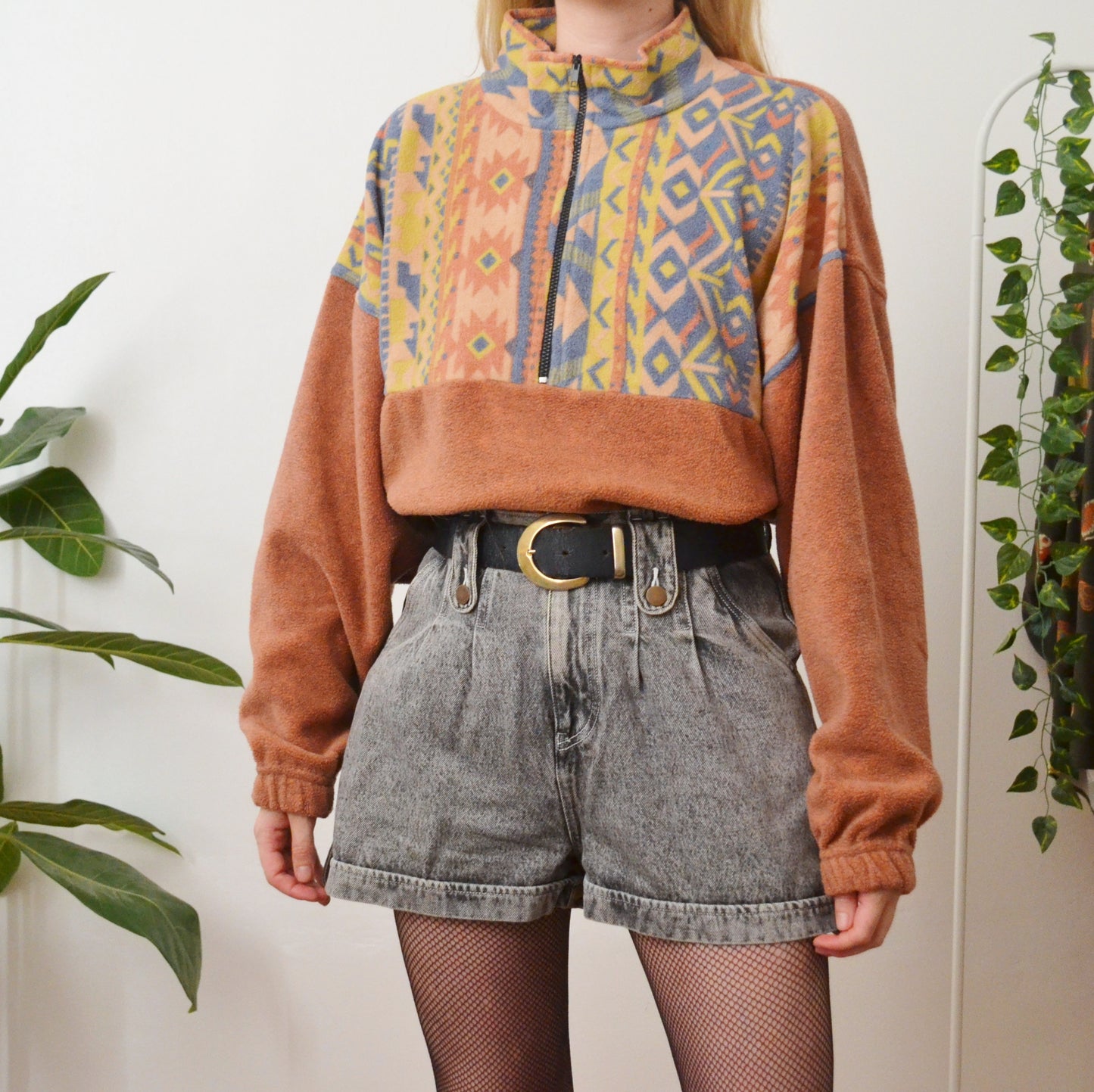 Pastel fleece XL