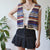 Vintage Crochet Waistcoat S