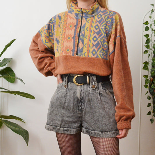 Pastel fleece XL