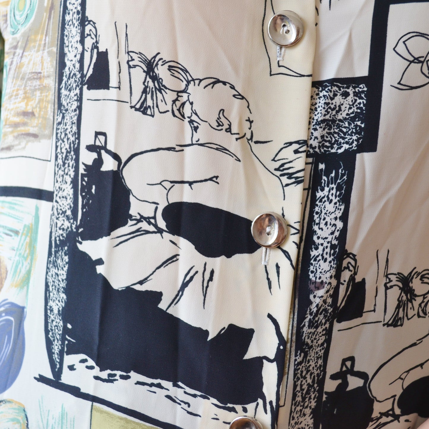 Abstract shirt L