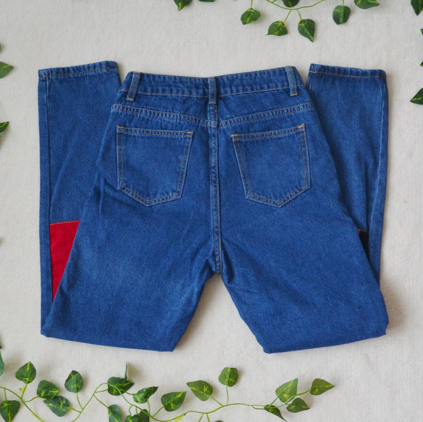 Patchwork jeans uk 4