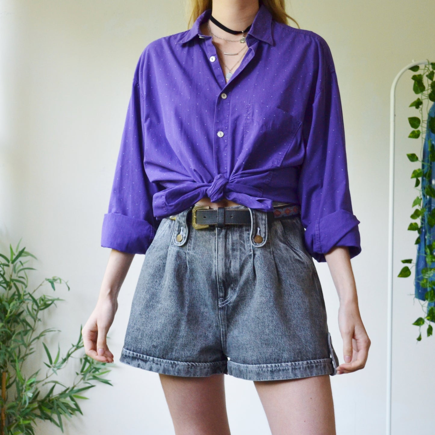 Purple shirt M